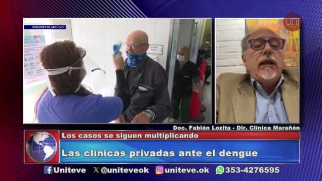 Uniteve Noticias | Los casos de dengue se siguen multiplicando en la ciudad