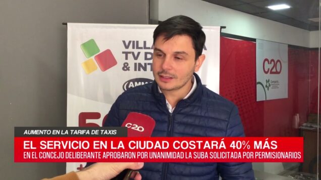 C20 Noticias | Aumento en la tarifa de taxis – Juan Pablo Inglese