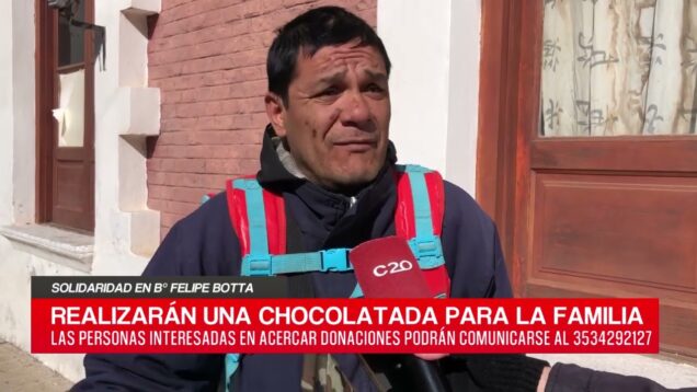 C20 Noticias | Carlos Díaz – Solidaridad En Bº Felipe Botta