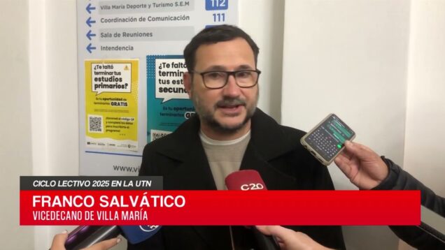 C20 Noticias | Ciclo lectivo 2025 en la UTN – Franco Salvático