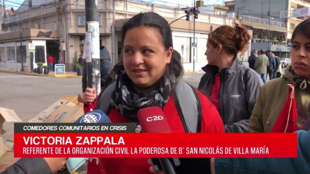 C20 Noticias | Comedor comunitarios en crisis – Victoria Zappala