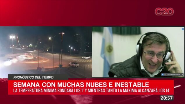 C20 Noticias | Hernan Allasia – Pronostico del tiempo