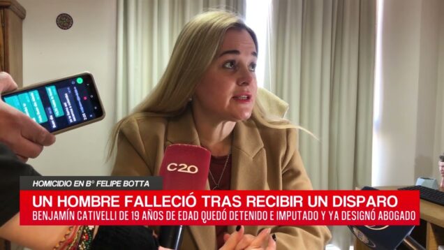 C20 Noticias | Homicidio en B° Felipe Botta – Silvia Maldonado