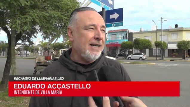 C20 Noticias | Recambio de luminarias led – Eduardo Accastello y Laureano Roganti
