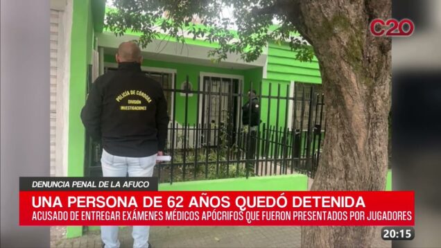 C20 Noticias | Rene Bossio – Denuncia Penal de la AFUCO