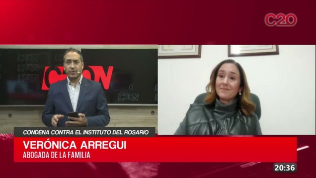 C20 Noticias | Veronica Arregui – Condena contra el Instituto Del Rosario