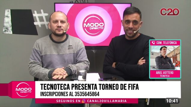 Modo Directo | Ariel Vottero – Tecnoteca Presenta Torneo Fifa