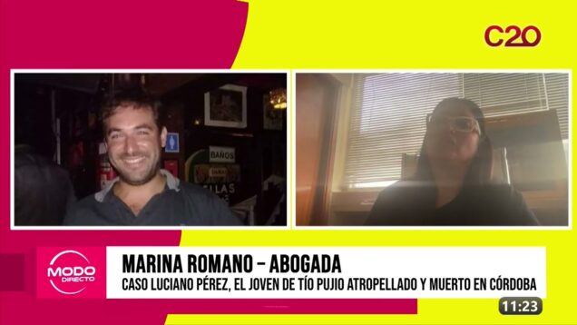 Modo Directo | Caso Luciano Pérez – Marina Romano