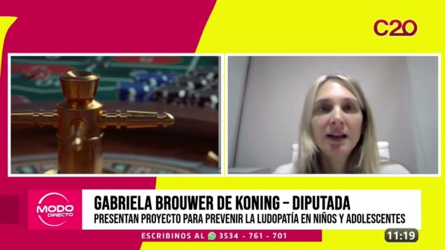 Modo Directo | Gabriela Brouwer De Koning – Proyecto para prevenir la Ludopatía en adolescentes