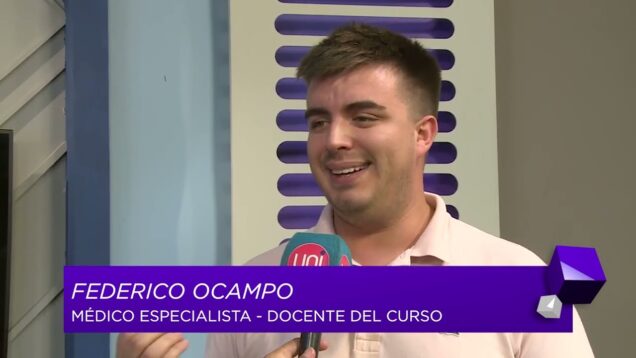 Uniteve Noticias | Curso RCP y DEA para Nodocentes de la UNVM