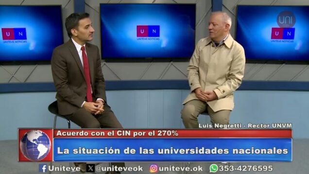 Uniteve Noticias | Economía | La realidad de las universidades – Luis Negretti