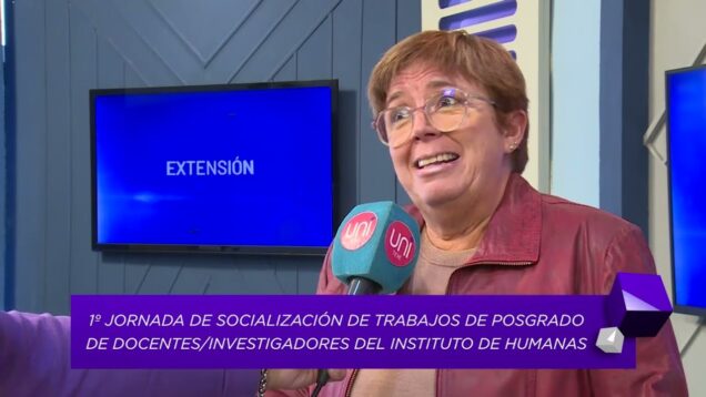 Uniteve Noticias | I Jornada de Socialización de trabajos de posgrado