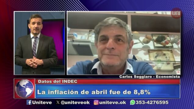 Uniteve Noticias | La inflación de abril fue de 8,8%