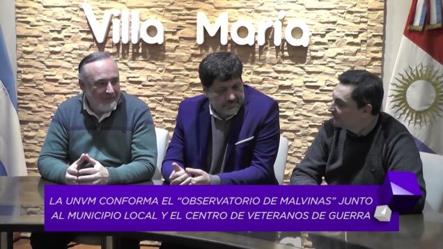 Uniteve Noticias | La UNVM, Municipalidad y Centros de Veteranos conformaron el Observatorio de Malvinas