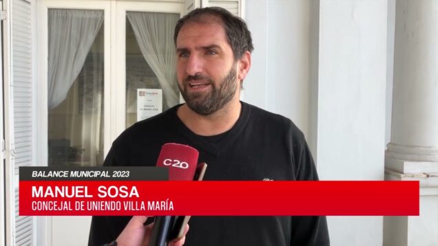 C20 Noticias | Balance municipal 2023 – Manuel Sosa