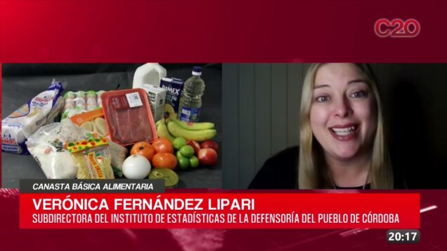 C20 Noticias | Canasta básica alimentaria – Verónica Fernández Lipari