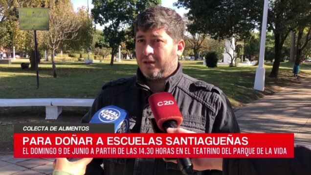 C20 Noticias | Colecta de alimentos – Gastón Rodríguez