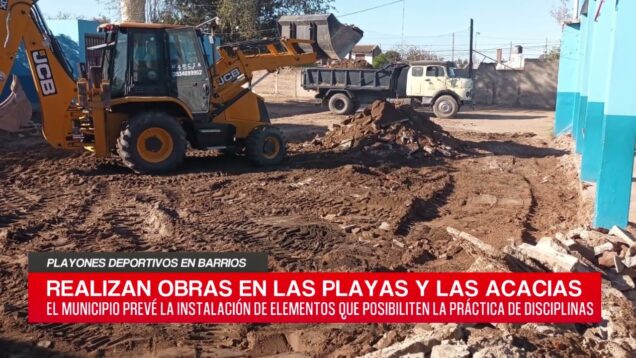 C20 Noticias | Playones deportivos en barrios – Alejandra Barbero