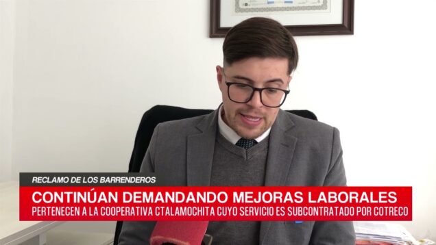 C20 Noticias | Reclamo de barrenderos – Leandro Campos Nonis