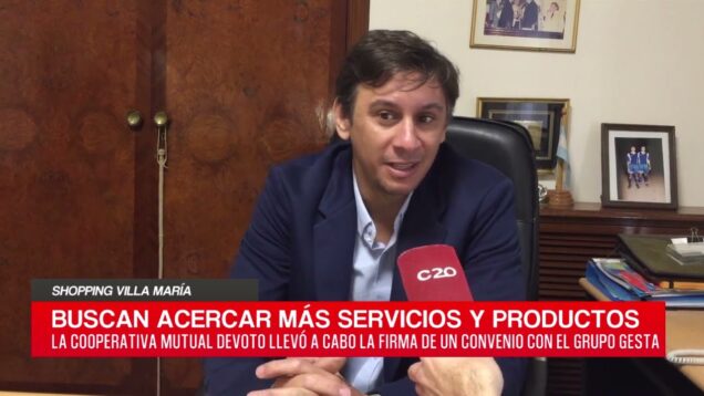 C20 Noticias | Shopping Villa María – Agustín Benso