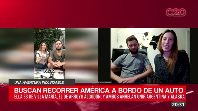 C20 Noticias | Una aventura inolvidable – Sofía de Boever y Facundo Negro