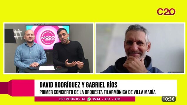 Modo Directo | Orquesta Filarmónica – David Rodríguez y Gabriel Ríos