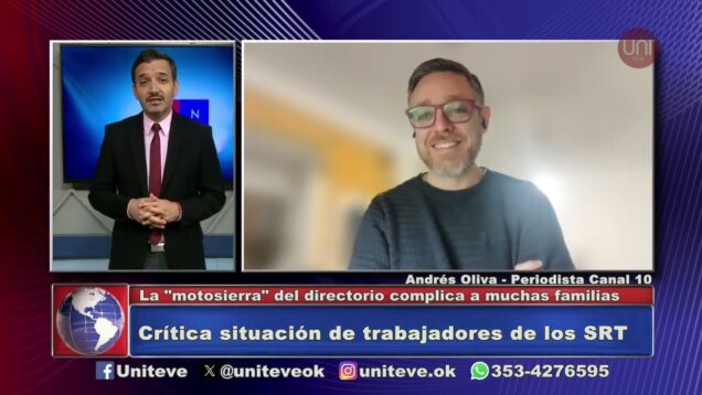 Uniteve Noticias | Crítica situación de trabajadores de los SRT