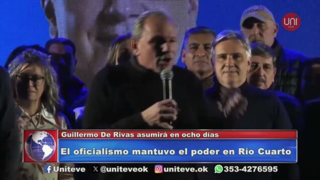 Uniteve Noticias | El oficialismo mantuvo el poder en Río Cuarto
