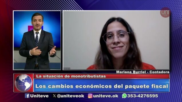 Uniteve Noticias | Los cambios económicos del paquete fiscal