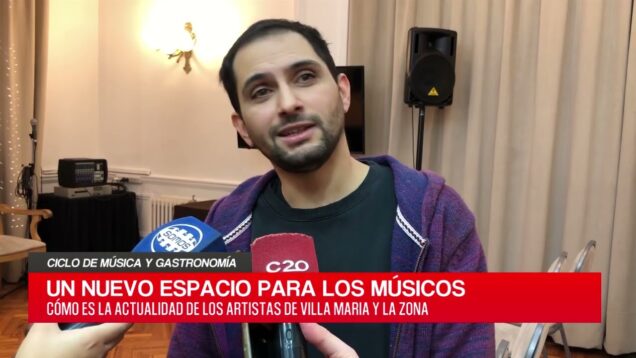 C20 Noticias | Ciclo de música y gastronomía – Jairo Emil