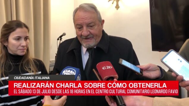 C20 Noticias | Ciudadanía Italiana – Lorenzo Gastaldi