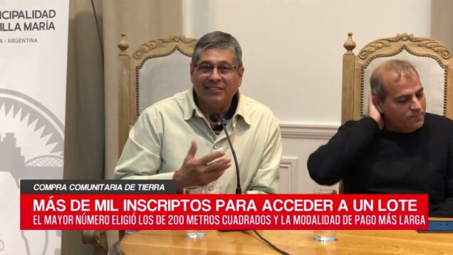 C20 Noticias | Compra comunitaria de tierra – Ángel Quaglia