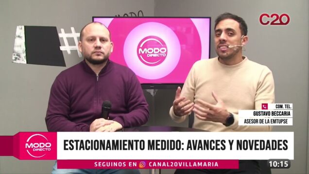 C20 Noticias | Estacionamiento medido – Gustavo Beccaria