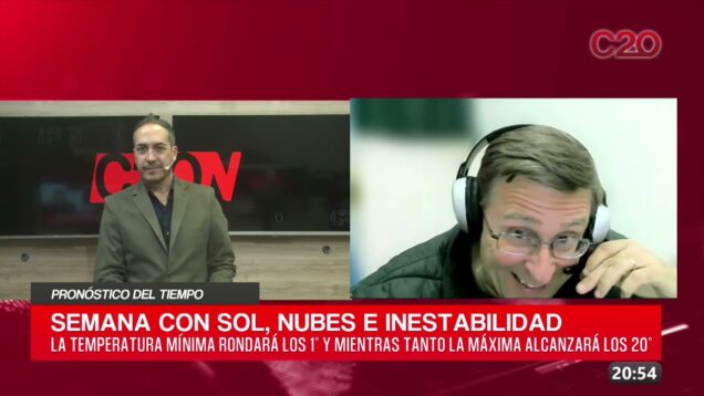 C20 Noticias | Pronóstico del tiempo – Hernán Allasia