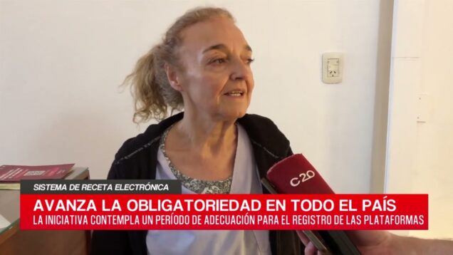 C20 Noticias | Sistema de receta electrónica – Judith Doménico