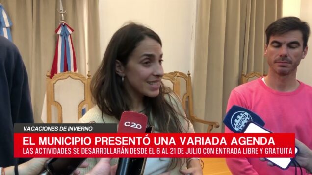 C20 Noticias | Vacaciones de invierno – Marcos Bovo, Virginia Reyneri y Dino Gagliesi