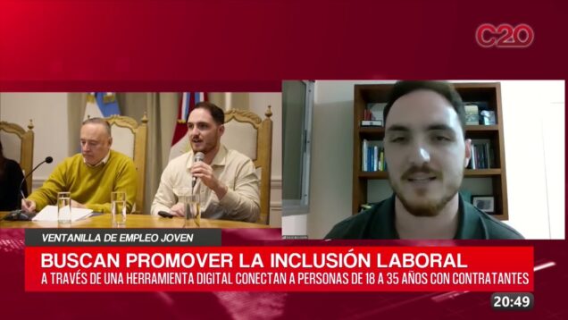 C20 Noticias | Ventanilla de empleo jóven – Lucas Accastello