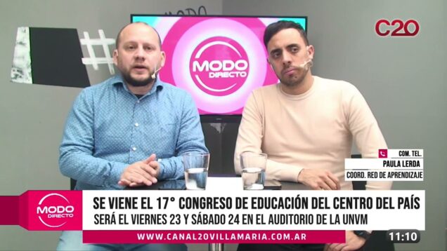 Modo Directo | Congreso de educación – Mariela Pajón y Paula Lerda