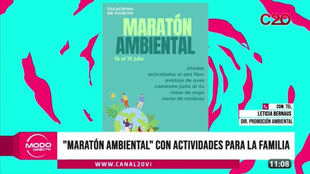 Modo Directo | Maratón Ambiental – Leticia Bernaus
