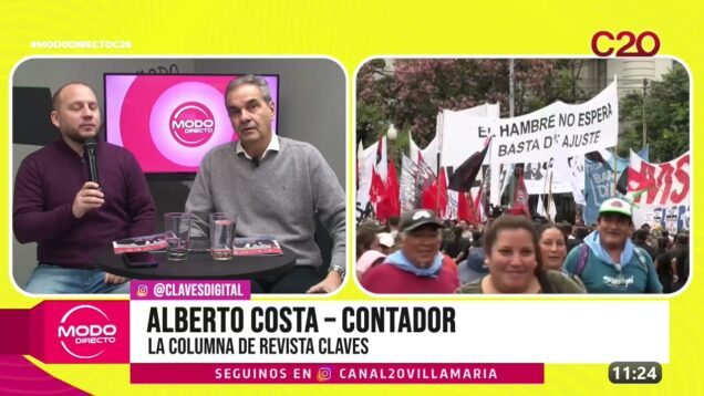 Modo Directo | Revista Claves – Alberto Costa