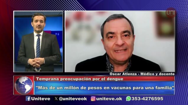 Uniteve Noticias | Temprana preocupación por el dengue