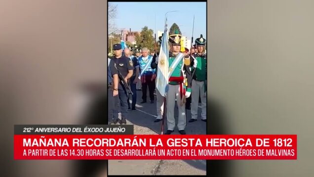 C20 Noticias | 212° Aniversario del Éxodo Jujeño – Mauricio Fava y Francisco Felipe