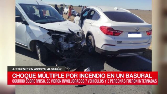 C20 Noticias | Accidente en Arroyo Algodón – René Bosio
