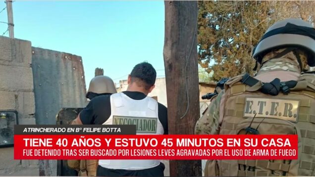 C20 Noticias | Atrincherados en B° Felipe Botta – Maximiliano Fúnes