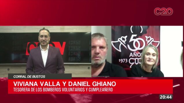 C20 Noticias | Corral de Bustos – Viviana Valla y Daniel Ghiano
