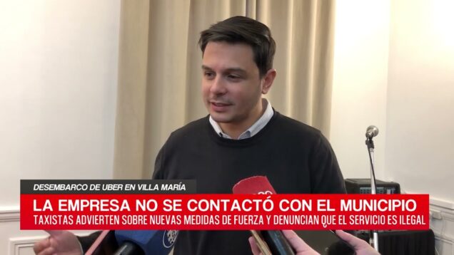 C20 Noticias | Desembarco de UBER en Villa María – Juan Pablo Inglese