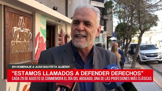 C20 Noticias | En homenaje a Juan Bautista Alberdi – Itatí Demarchi y Diego Sobrino