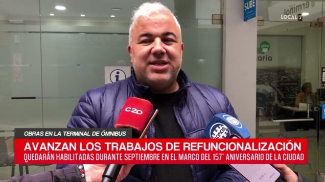 C20 Noticias | Obras en la terminal de ómnibus – Marcos Ramos