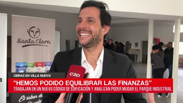 C20 Noticias | Obras en Villa Nueva – Ignacio Tagni
