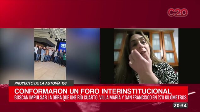 C20 Noticias | Proyecto de la autovía 158 – Verónica Navarro